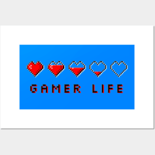 Gamer Life Posters and Art